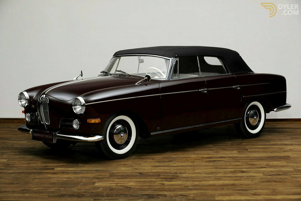 1960 BMW 502 3.2 Super Cabriolet by Autenrieth, foto 9