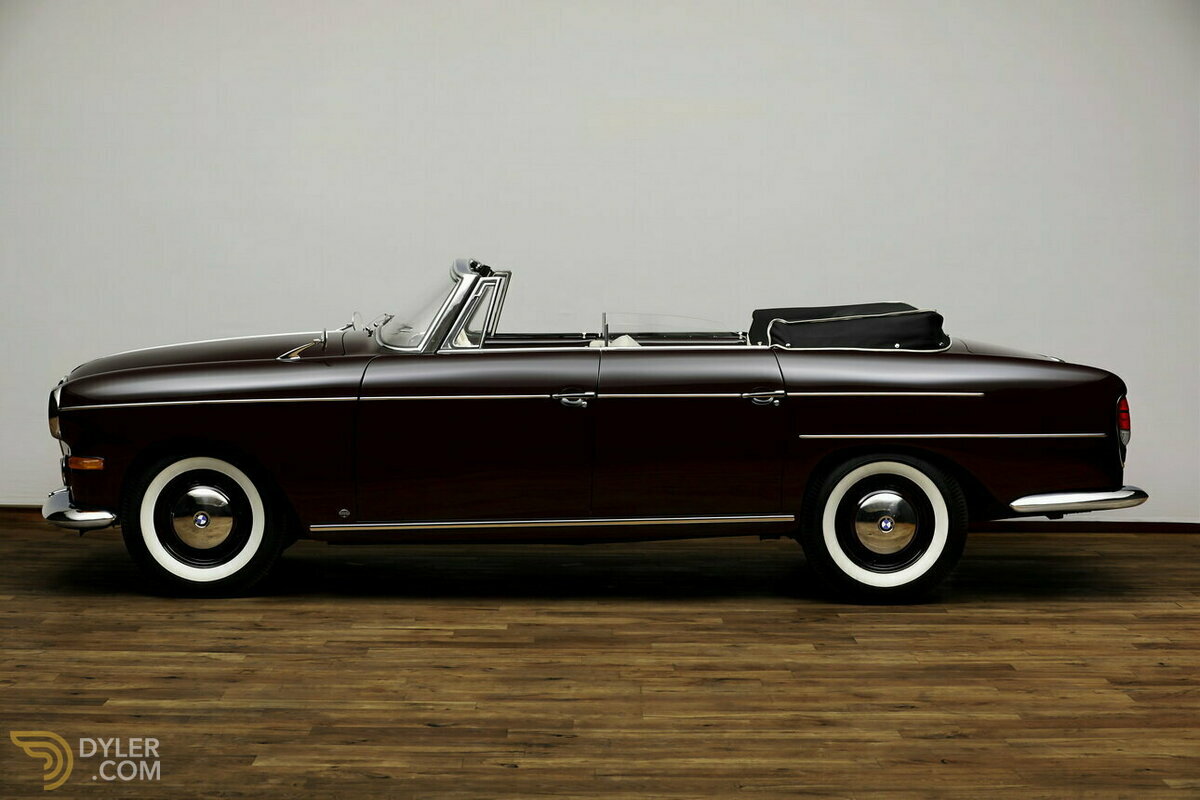 1960 BMW 502 3.2 Super Cabriolet by Autenrieth, foto 3