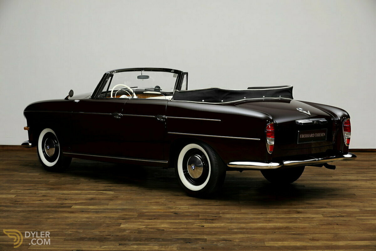 1960 BMW 502 3.2 Super Cabriolet by Autenrieth, foto 5