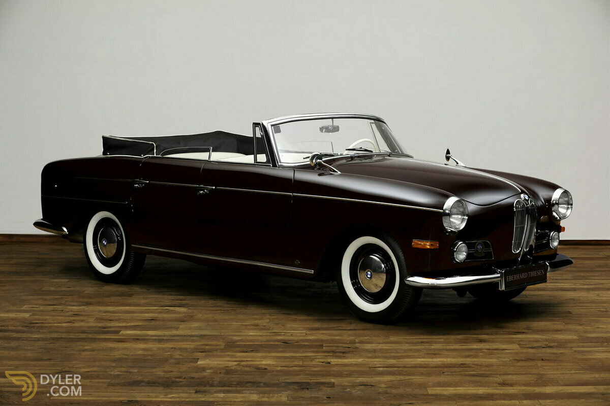 1960 BMW 502 3.2 Super Cabriolet by Autenrieth, foto 2
