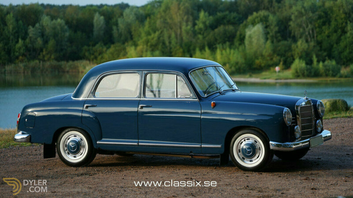 1960 Mercedes-Benz 190b W121, foto 2