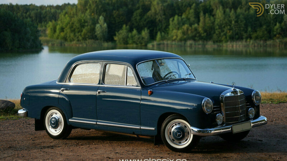 1960 Mercedes-Benz 190b W121, foto 12