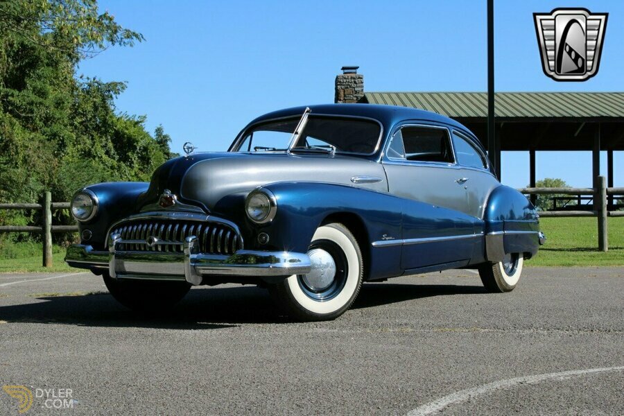 ヴィンテージ Alskog Design BUICK 1948 Vintage BUICK 1948 BLUE
