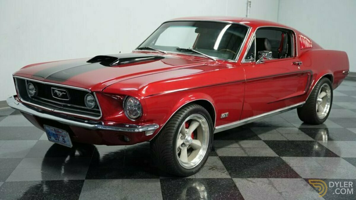 1968 Ford Mustang S Code Fastback GT, foto 5