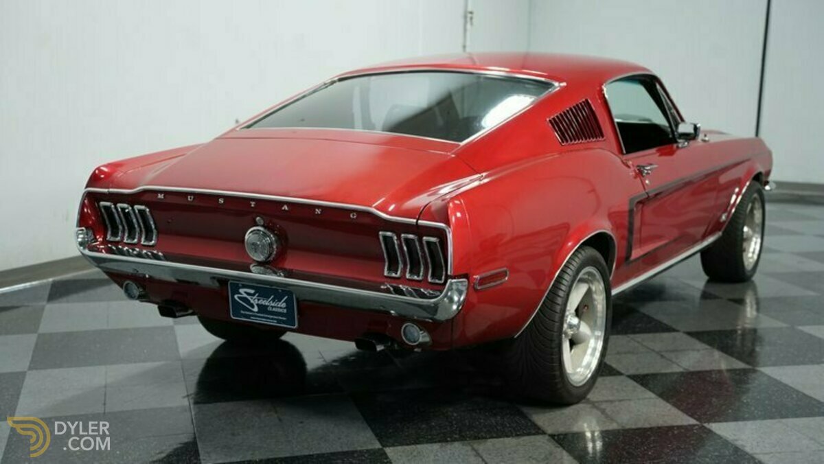 1968 Ford Mustang S Code Fastback GT, foto 10