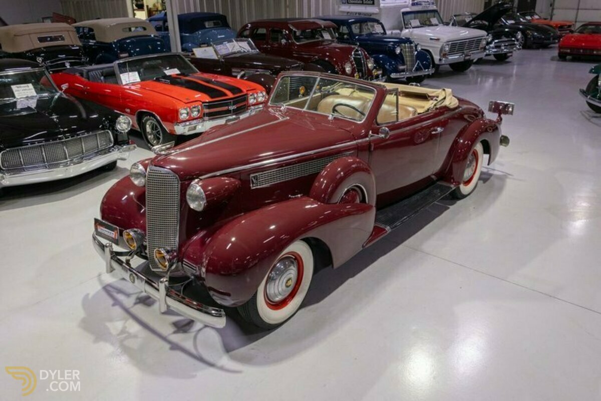1937 Cadillac 60 Convertible Coupe, foto 2