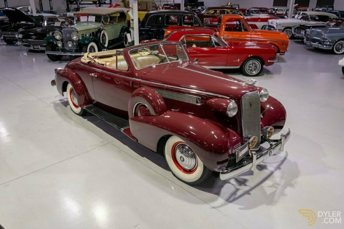1937 Cadillac 60 Convertible Coupe, foto 9