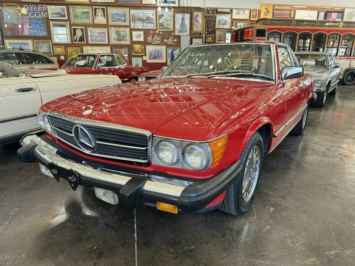 1986 Mercedes-Benz 560 SL, foto 1