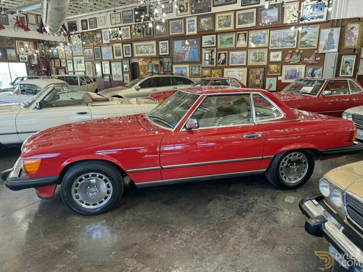 1986 Mercedes-Benz 560 SL, foto 2
