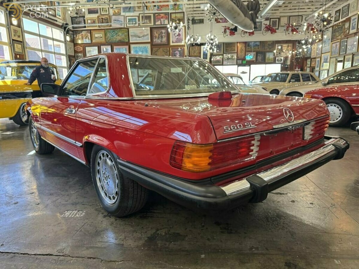 1986 Mercedes-Benz 560 SL, foto 3