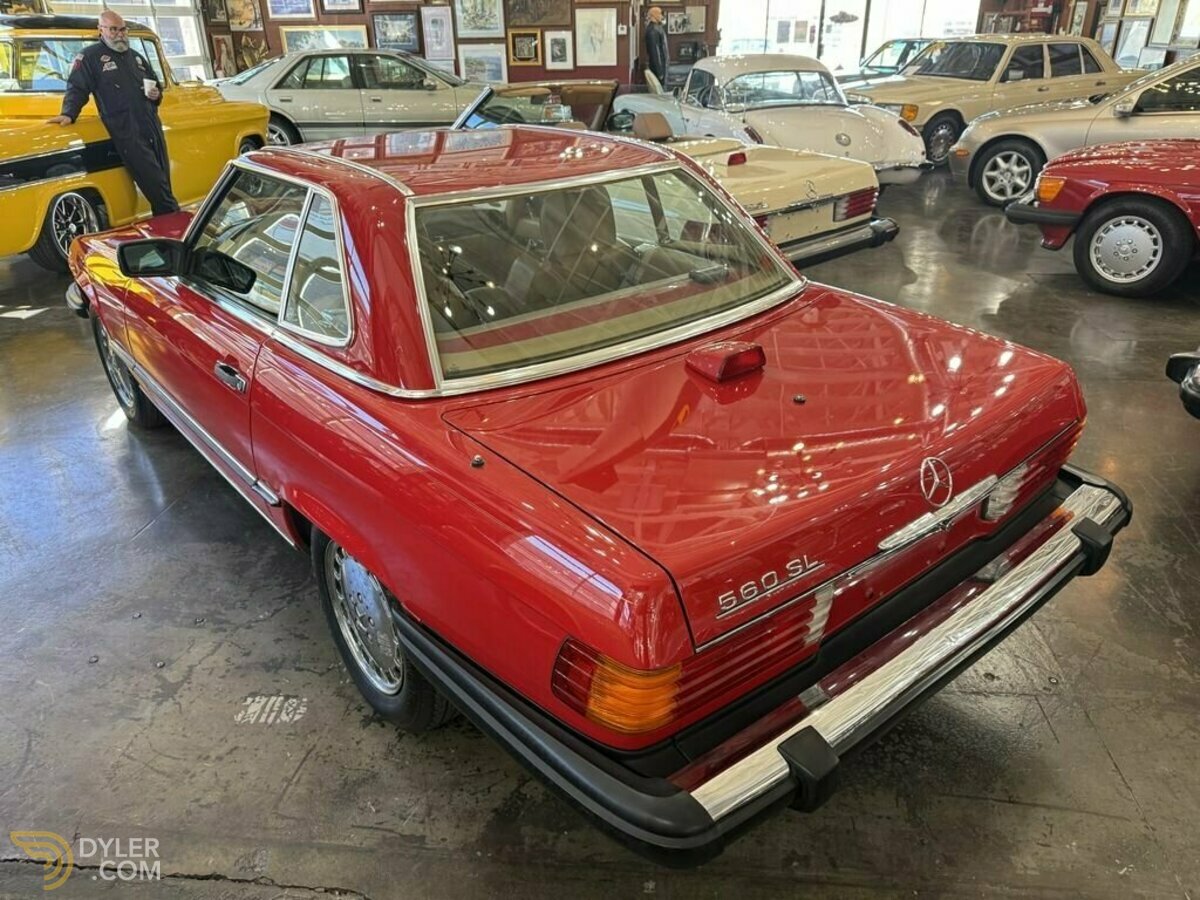 1986 Mercedes-Benz 560 SL, foto 4