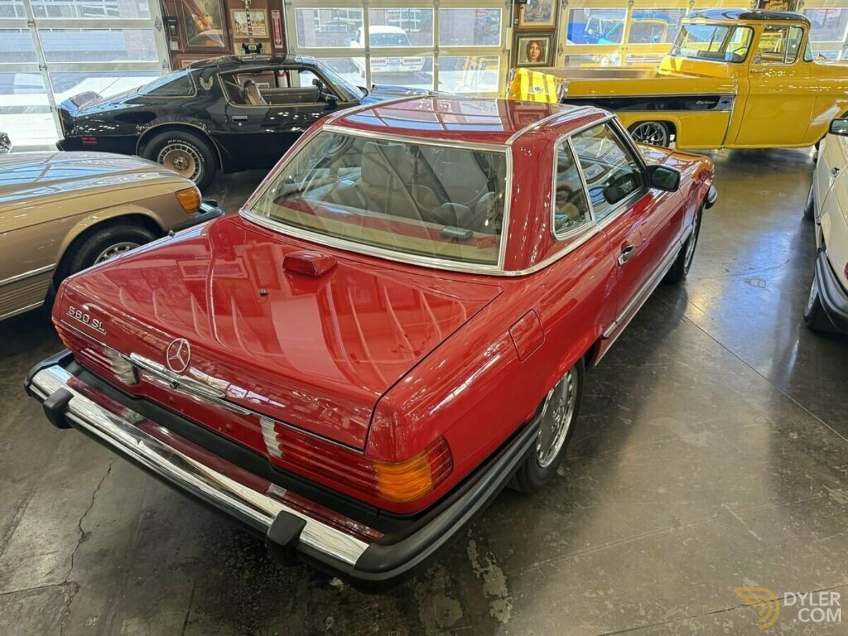 1986 Mercedes-Benz 560 SL, foto 6