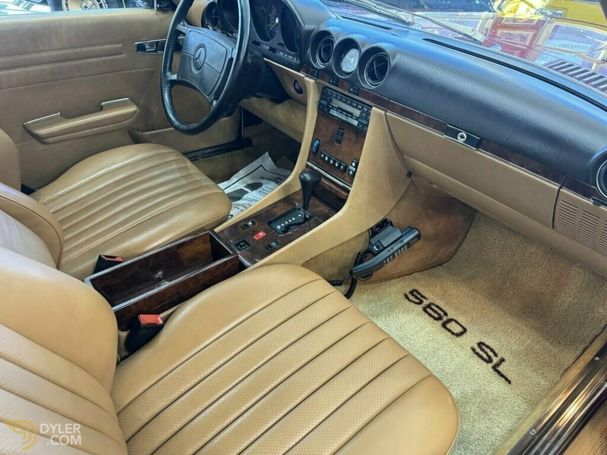 1986 Mercedes-Benz 560 SL, foto 8