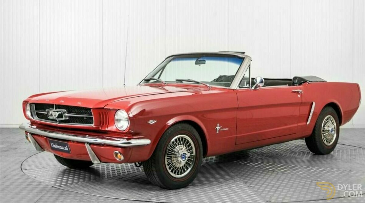 1964 Ford Mustang V8 260 Cabrio Stuurbekrachtiging, foto 1