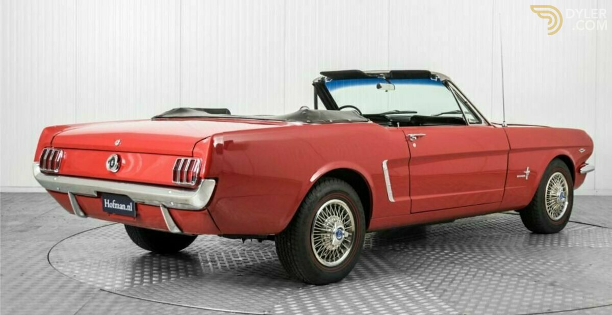 1964 Ford Mustang V8 260 Cabrio Stuurbekrachtiging, foto 2