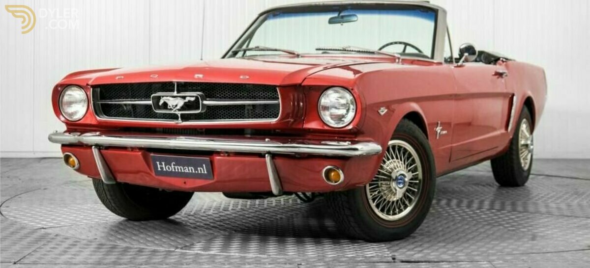 1964 Ford Mustang V8 260 Cabrio Stuurbekrachtiging, foto 3