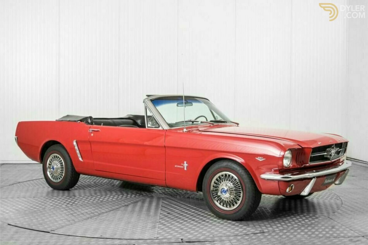 1964 Ford Mustang V8 260 Cabrio Stuurbekrachtiging, foto 5