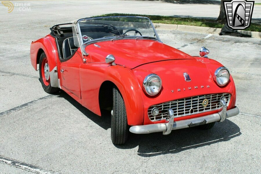 Classic 1963 Triumph TR3 For Sale. Price 14 500 USD - Dyler