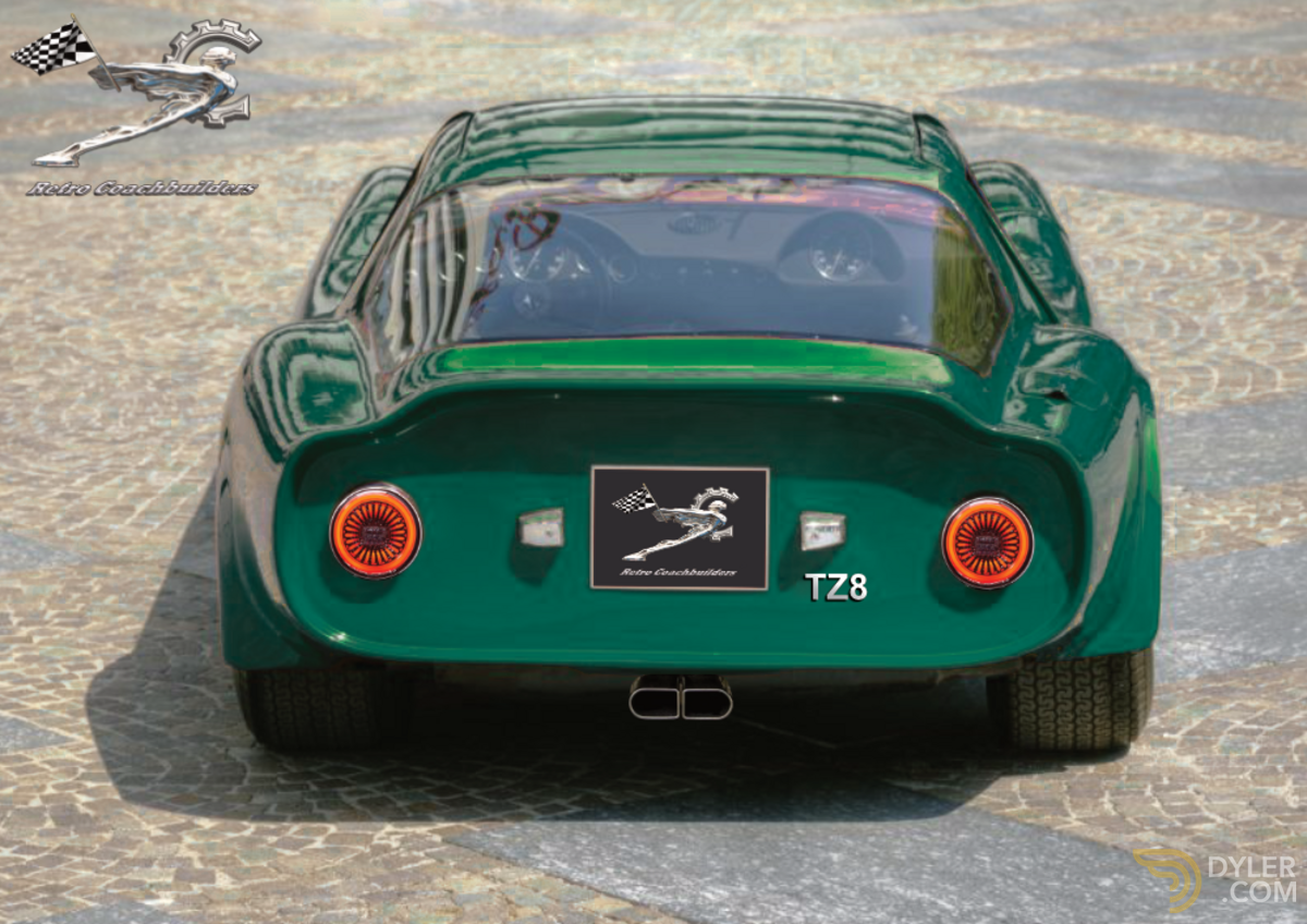 1965 Alfa Romeo Giulia TZ2 Reborn / TZ8 Reborn by Retro Coachbuilders, foto 7