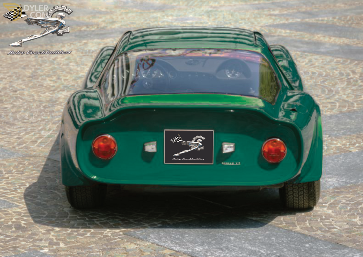 1965 Alfa Romeo Giulia TZ2 Reborn / TZ8 Reborn by Retro Coachbuilders, foto 3