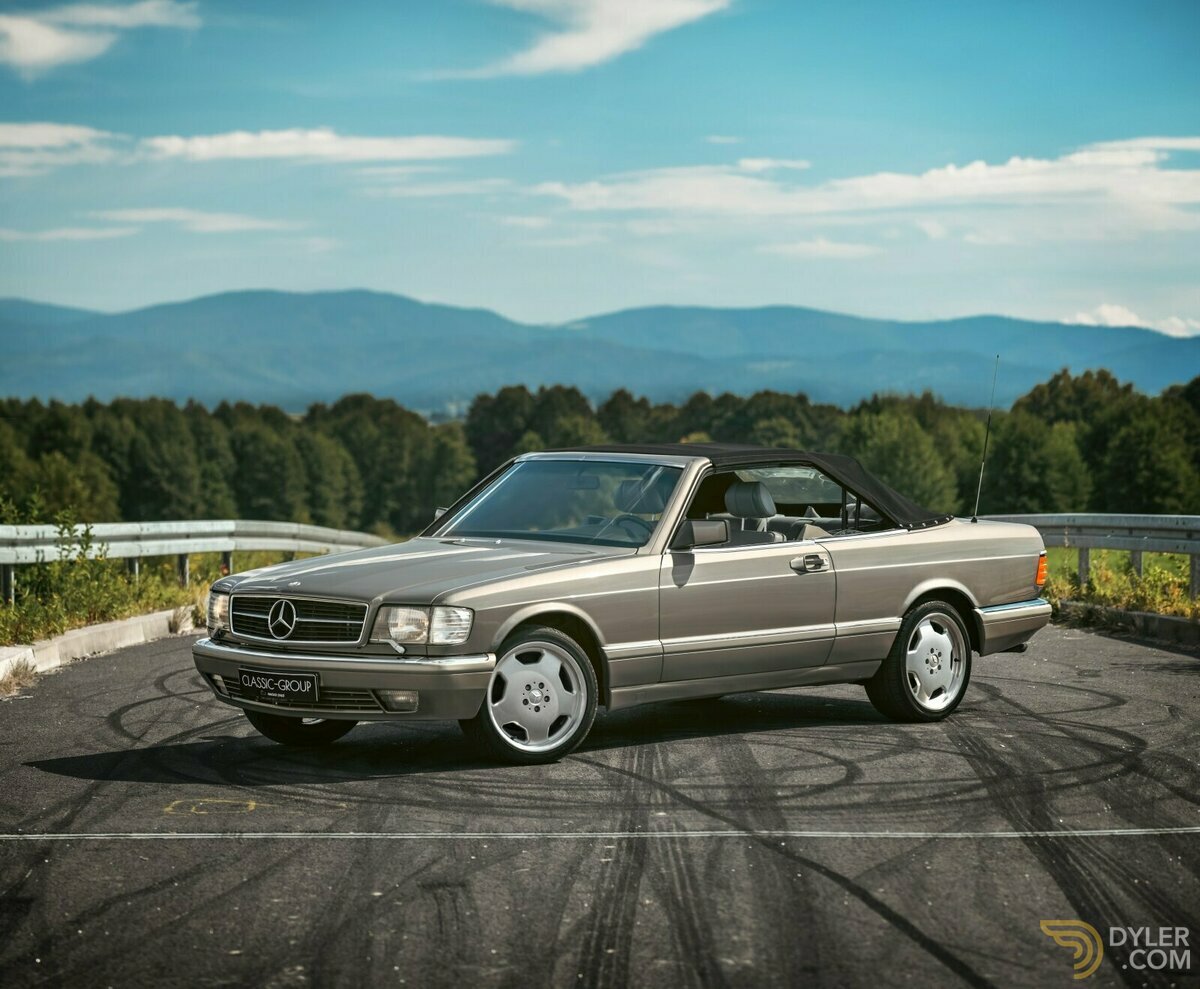 1988 Mercedes-Benz 500 SEC Bahr Cabriolet, foto 1