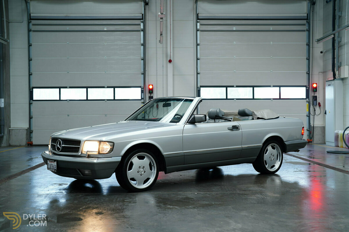1990 Mercedes-Benz 560 SEC Straman Cabriolet, foto 1
