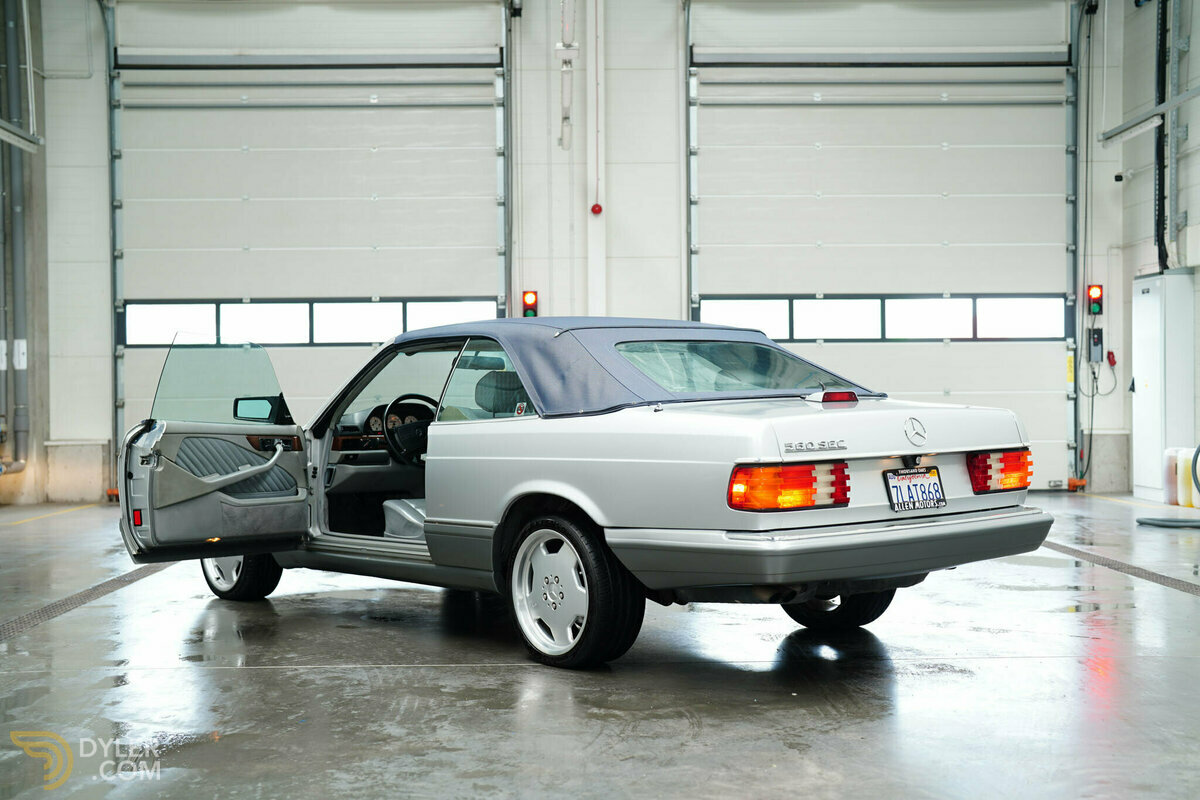 1990 Mercedes-Benz 560 SEC Straman Cabriolet, foto 8