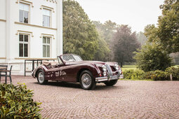 Jaguar XK 140 DHC Automatic Cabriolet / Roadster 1956 Burgundy