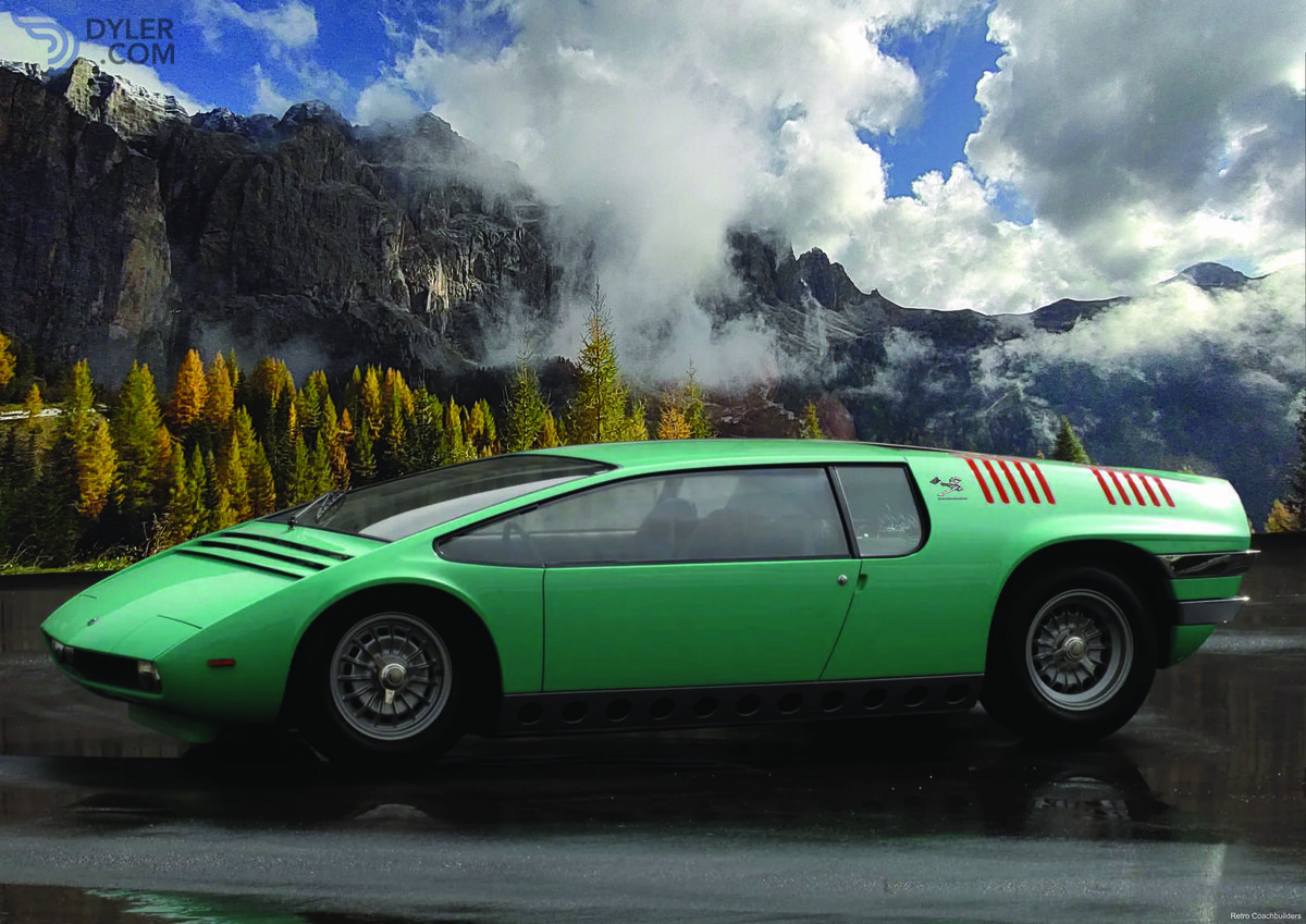 1968 Bizzarrini Manta P538 by Retro Coachbuilders, foto 3