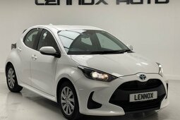 Toyota Yaris 1.5 VVT-h Icon E-CVT Euro 6 (s/s) 5dr Hatchback 2023 White