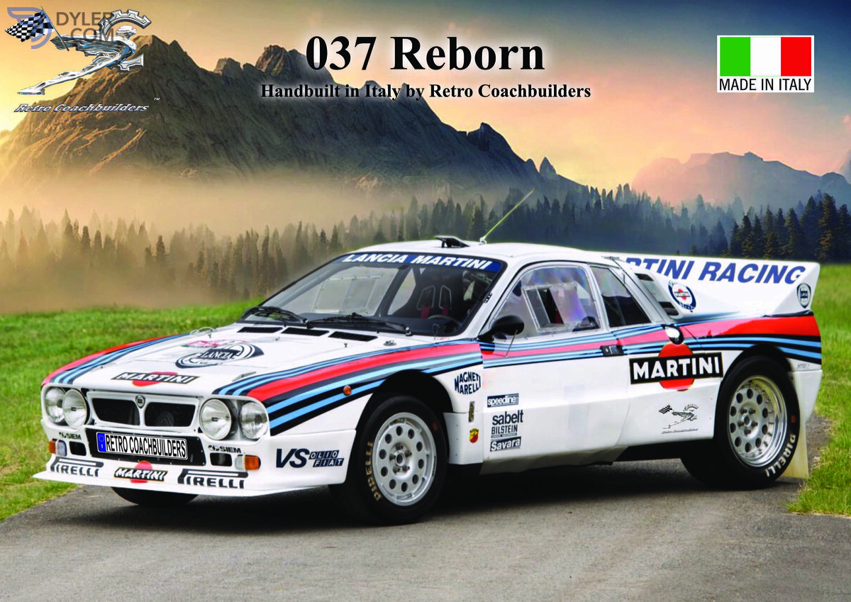 1983 Lancia 037 Rallye Group B Spec Reborn by Retro Coachbuilders, foto 2
