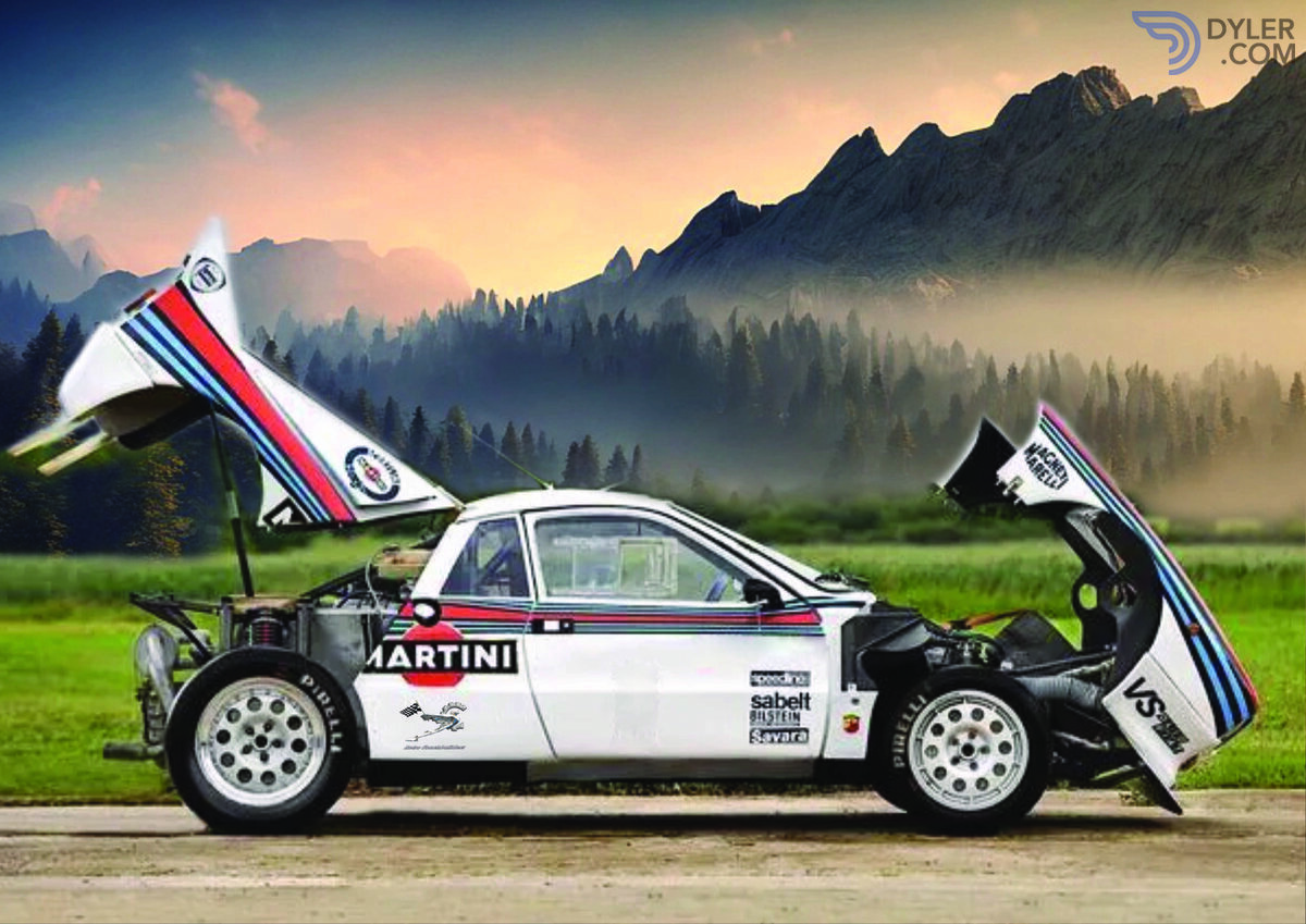 1983 Lancia 037 Rallye Group B Spec Reborn by Retro Coachbuilders, foto 3