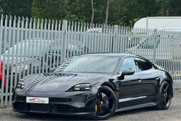 Porsche Taycan Performance Plus 93.4kWh Turbo S Auto 4WD 4dr (11k 2023 Black