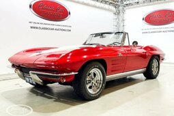 Chevrolet Corvette C2  - ONLINE AUCTION Cabriolet / Roadster 1964 Red