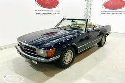 Mercedes-Benz 280 - ONLINE AUCTION Cabriolet / Roadster 1984 Blue