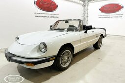 Alfa Romeo Spider - ONLINE AUCTION Cabriolet / Roadster 1986 White