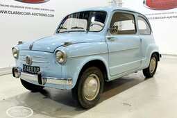 Fiat 600 - ONLINE AUCTION Coupe 1960 Blue