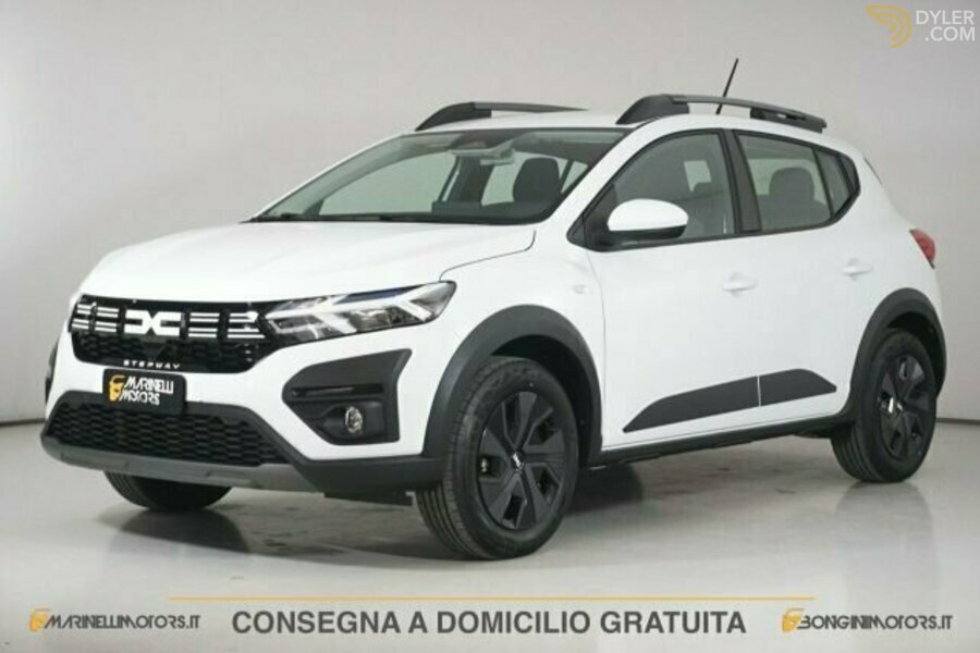 2025 Dacia Sandero STEPWAY 1 0 TCE 100CV GPL EXPRESSION BIANCA NERA In 