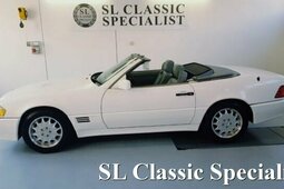 Mercedes-Benz SL 500 V8 AUTOMATICA Fliesheck 1994 Weiss