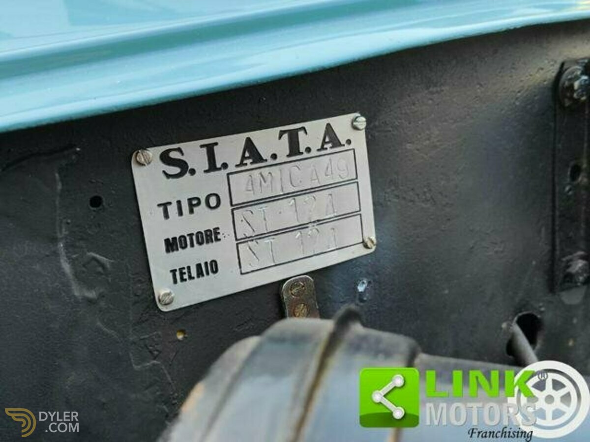1949 Siata Amica 49, foto 11