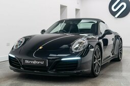 Porsche 911 3.0T 991 4S Targa 2dr Petrol PDK 4WD Euro 6 (s/s) 2016 Black