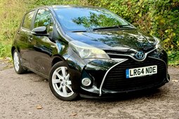 Toyota Yaris 1.5 VVT-h Excel E-CVT Euro 6 5dr (15in Alloy) Hatchback 2014 Negro