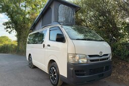 Toyota Hiace REGIUSACE POP TOP 4 BERTH NEW CAMPER CONVERSION 2007 White