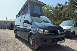 Volkswagen T6 POP TOP 4 BERTH NEW CAMPER CONVERSION 6 SEATER 34K 2019 Blue