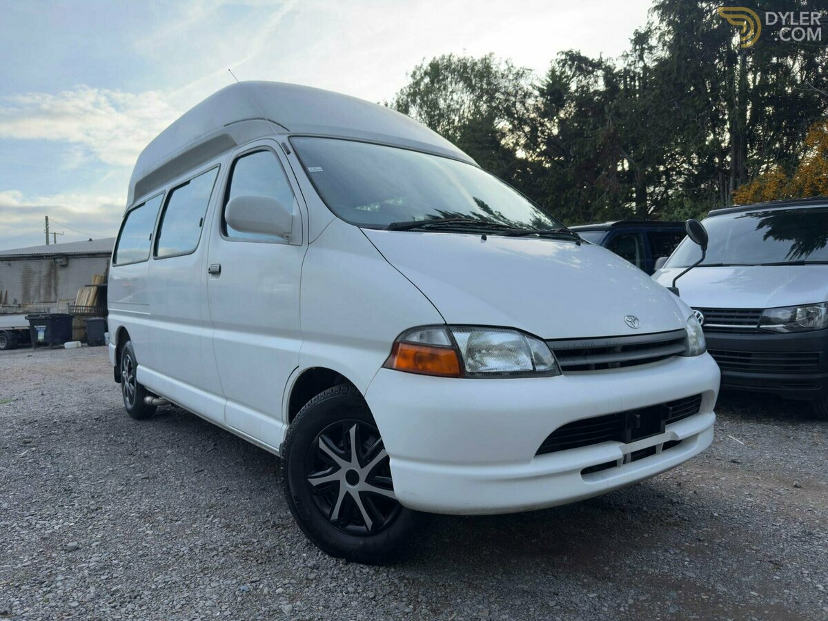 2001 Toyota Hiace GRANVIA GRAND HIACE HIGH TOP 2 BERTH NEW CAMPER CO, foto 2