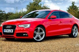 Audi A5 1.8 TFSI S line Sportback Euro 6 (s/s) 5dr Hatchback 2014 Red
