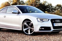 Audi S5 3.0 TFSI V6 Black Edition S Tronic quattro Euro 5 Coupe 2014 Silver