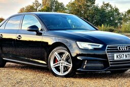 Audi A4 2.0 TFSI S line S Tronic Euro 6 (s/s) 4dr 2017 Black