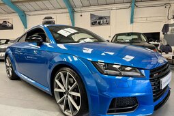 Audi TTS 2.0 TFSI Black Edition Coupe 3dr Petrol S Tronic q Coupe 2017 Blau