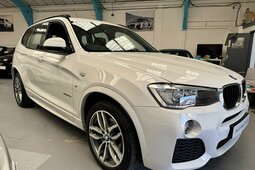 BMW X3 xDrive20d M Sport 5dr Step Auto 2016 Weiss